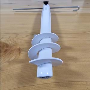 TRK-777 Metal Şemsiye Kazığı (BEYAZ)