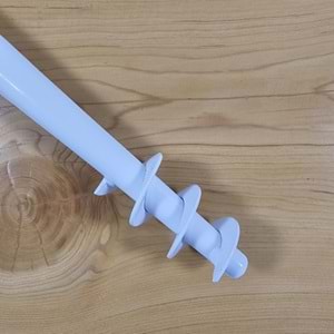 TRK-777 Metal Şemsiye Kazığı (BEYAZ)